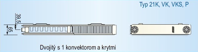 dvojity s 1 konvektorom 21